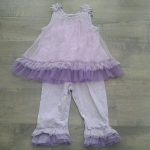 Brand new purple 3T outfit